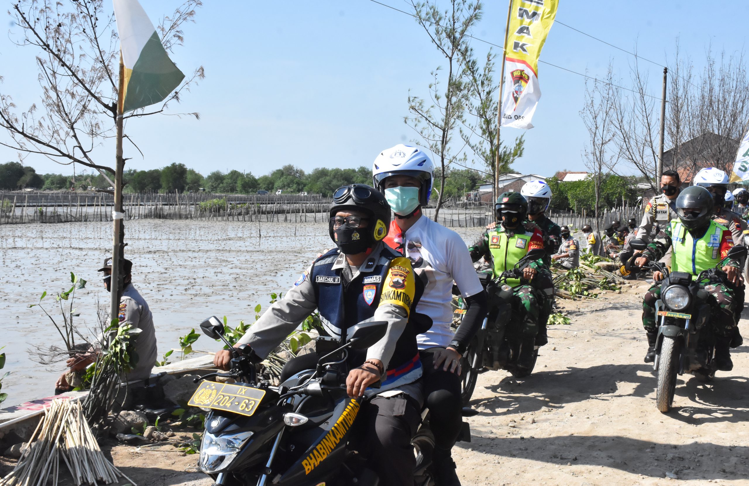 Tanam Mangrove Di Bedono, Polda Jateng Mageri Segoro – SEKRETARIAT DAERAH