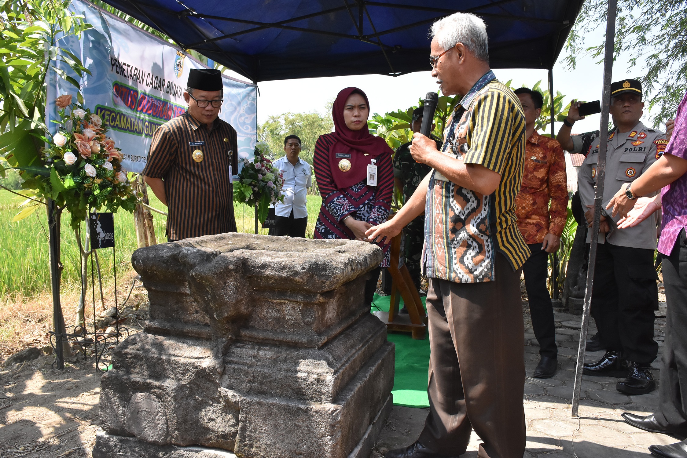 Situs Dudukan Cagar Budaya Baru Di Kabupaten Demak Sekretariat Daerah