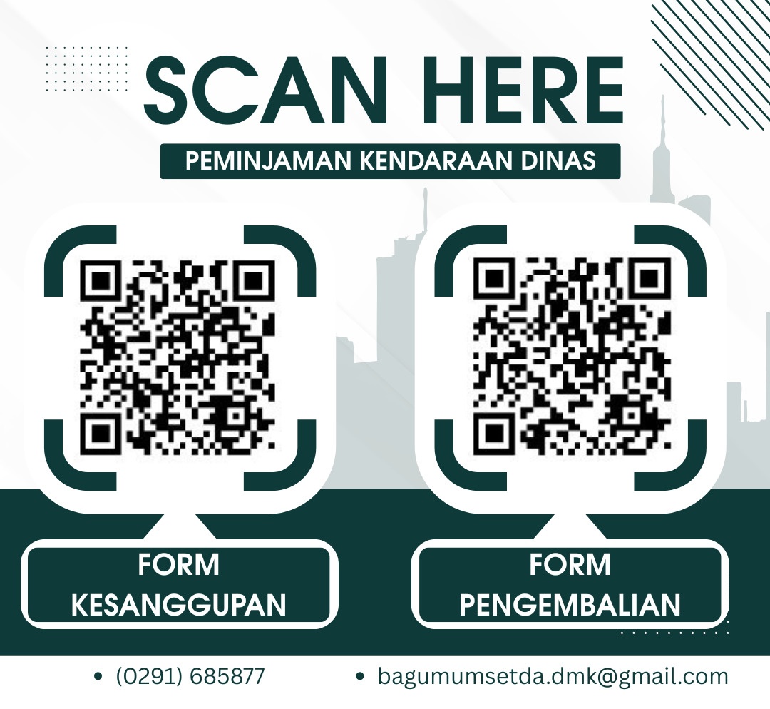 Barcode Peminjaman Kendaraan Dinas